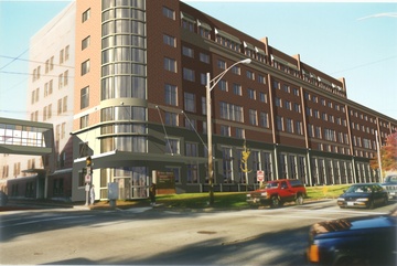 Three expansion Concepts for Mercy Hospital